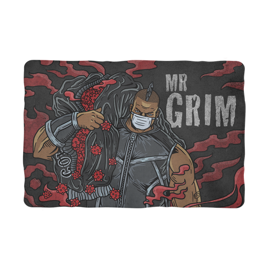 Mr Grim (USA) "Cov Killer"  Pet Blanket