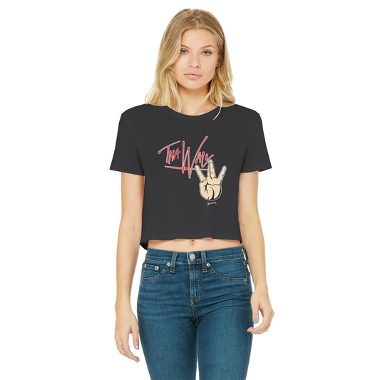 Big W (USA) "The Wall" Women's Wear Crop Top