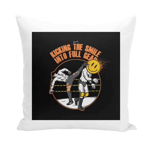 Zamir Zuriel (USA) "Full Gear" Throw Pillow