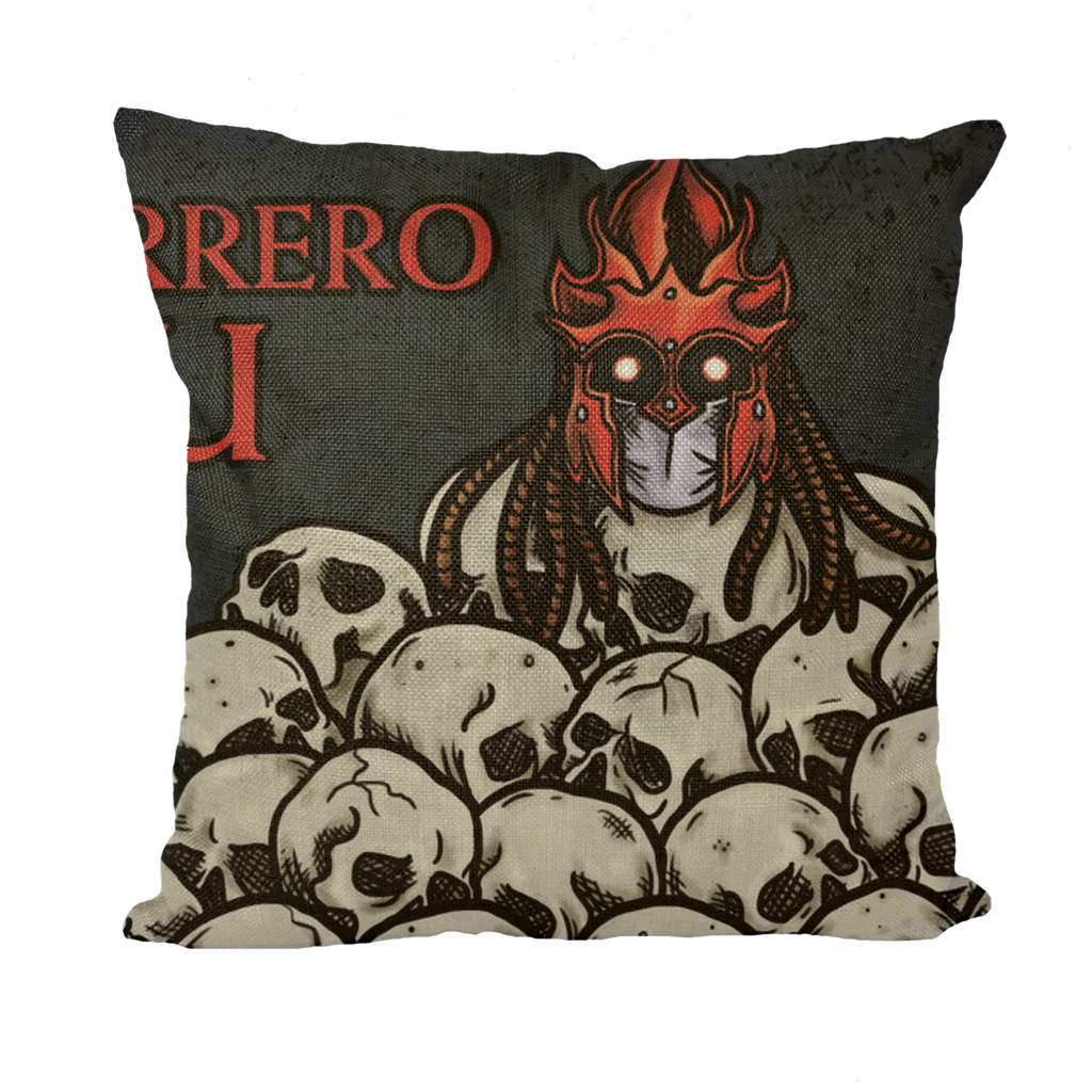 Guerrero Uru (BOL) "Skulls" Throw Pillow