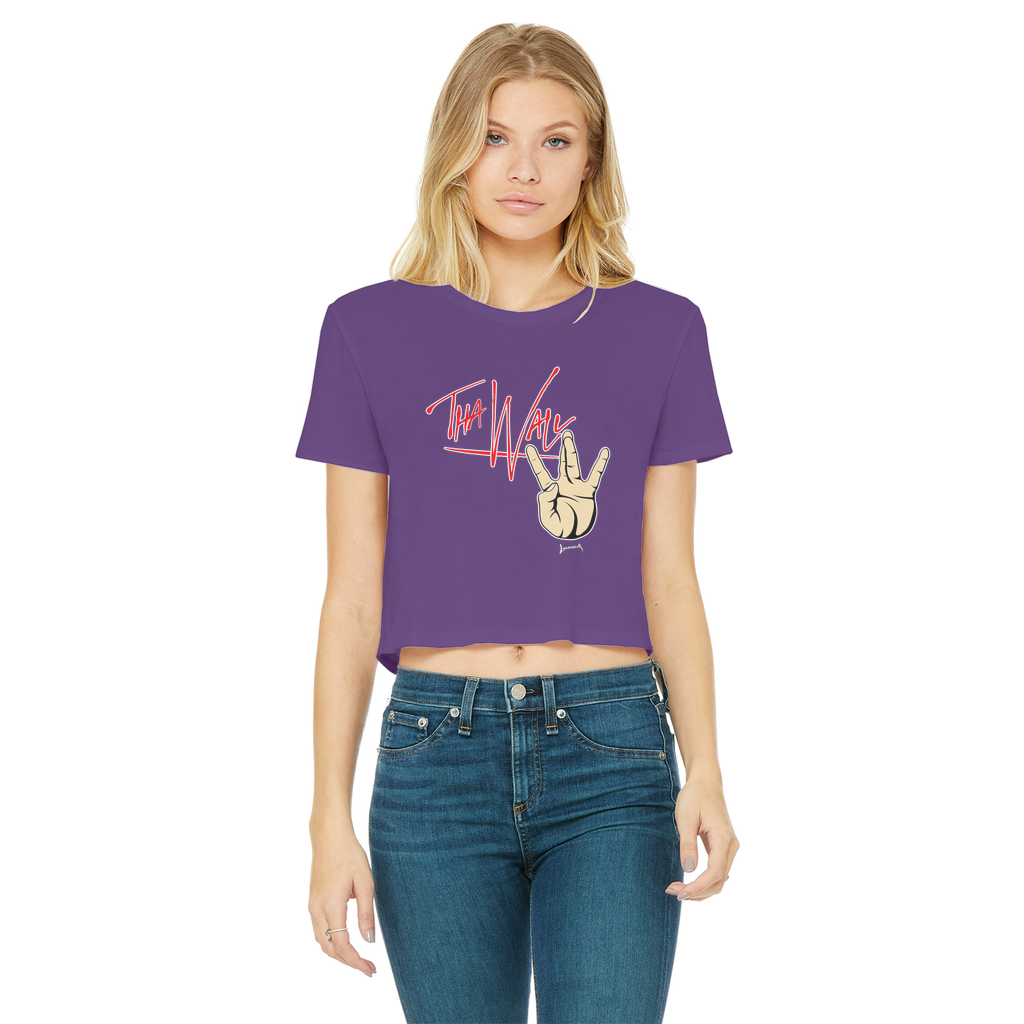 Big W (USA) "The Wall" Women's Wear Crop Top