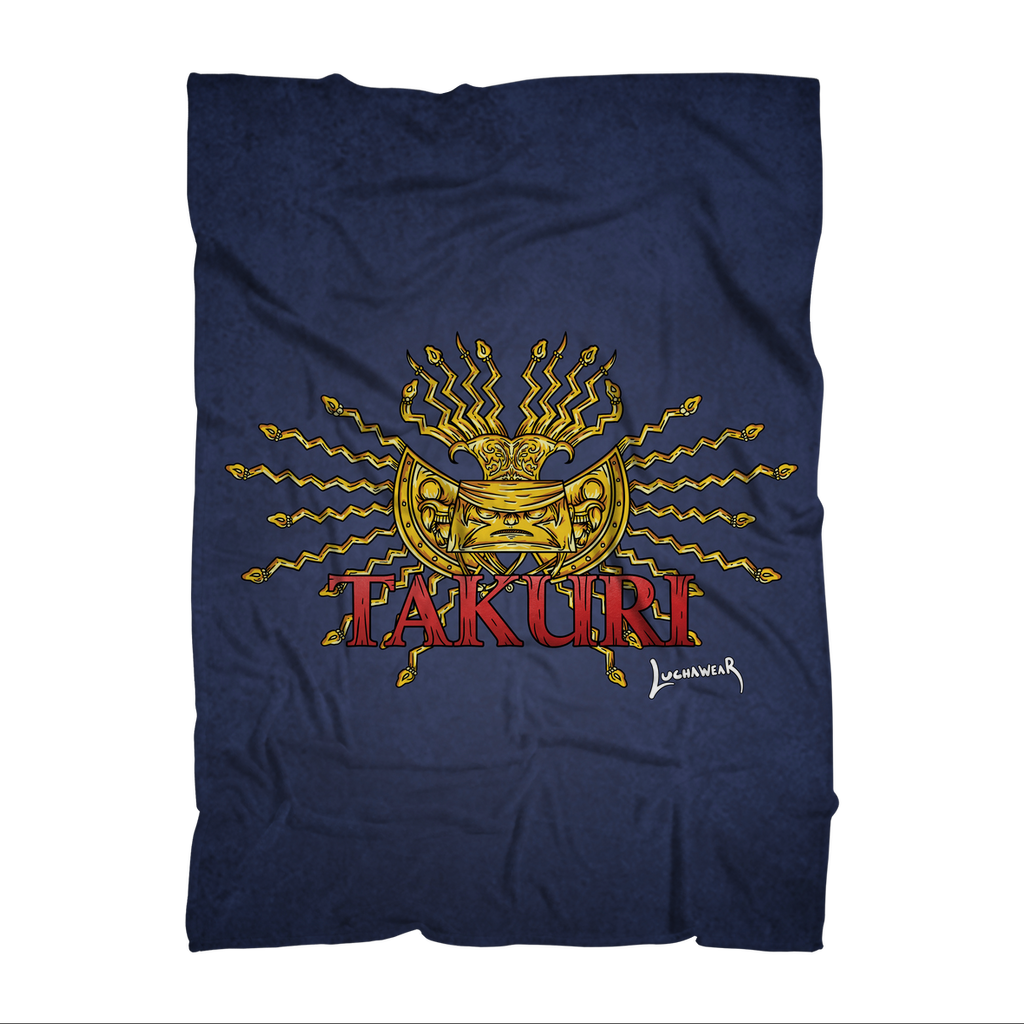 Takuri (USA) "Golden Sun" Throw Blanket