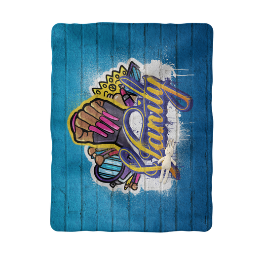 Vanity (USA) "Wall Glam" Baby Blanket