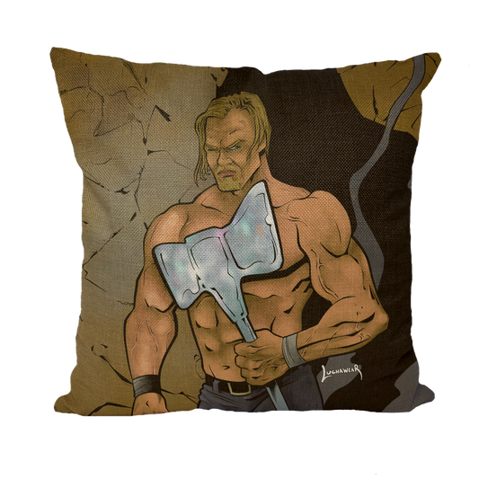Alex Hammerstone (USA) "Stormbreaker" Throw Pillow with Insert