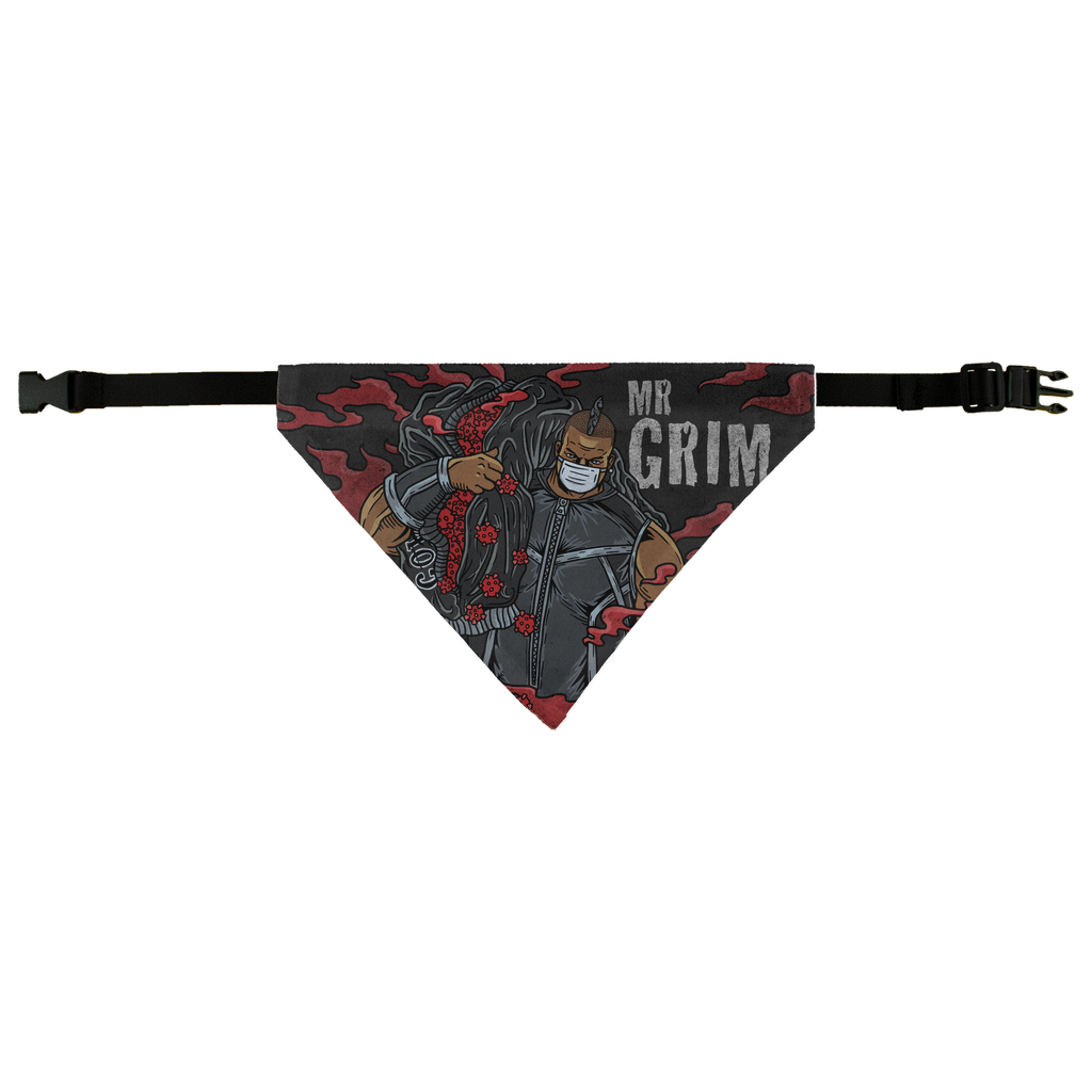 Mr Grim (USA) "Cov Killer" Doggie/ Pet Bandana