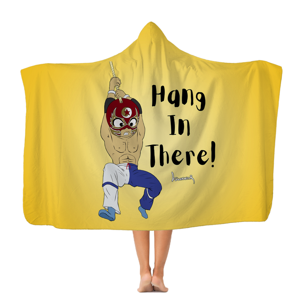 Shynron (USA) "Hang in There" Hooded Blanket