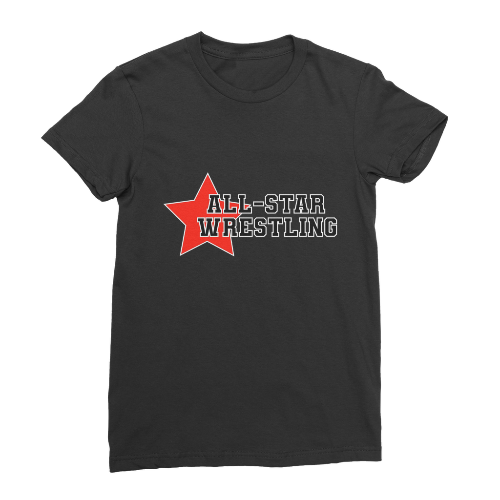 All Star (USA) "All Star Wrestling" Women's Wear T-Shirt