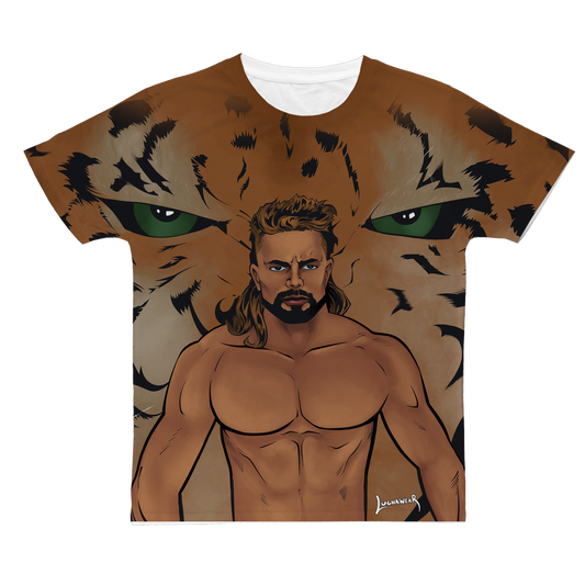 Brian Pillman Jr. (USA) "Tiger Power" Unisex Designer Tee