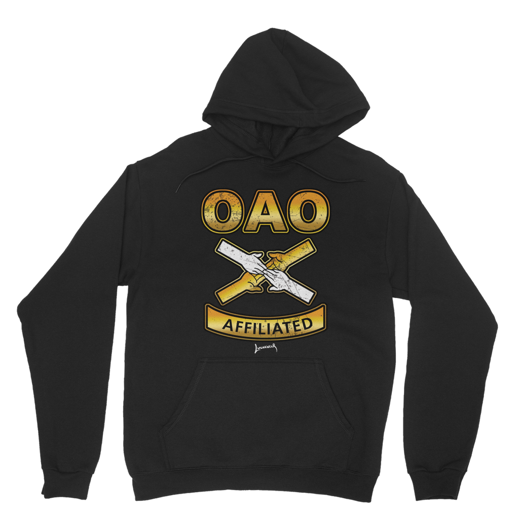 Over All Obstacles (USA) "Coat of Arms" Pullover Hoodie