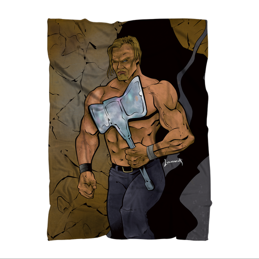 Alex Hammerstone (USA) "Stormbreaker" Throw Blanket