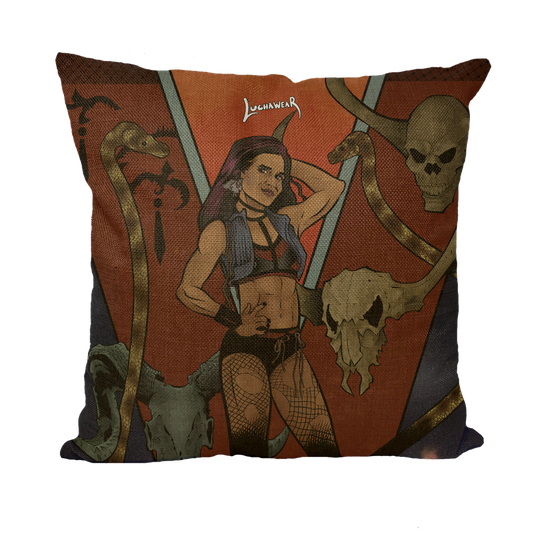 Vita Vonstarr (USA) "Killerr" Throw Pillow with Insert