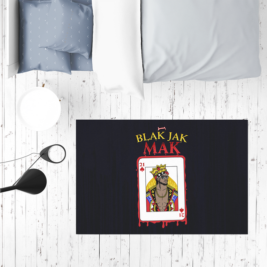 Blak Jak Mak (USA) "King" Decorative Floor Mat