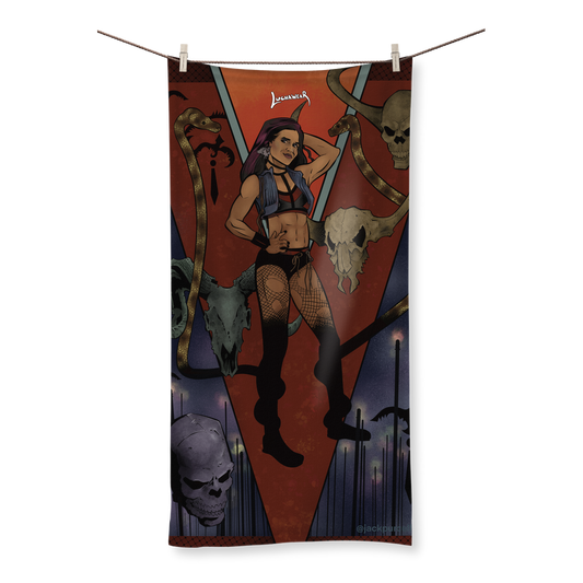 Vita Vonstarr (USA) "Killerr" Home and Beach Towel