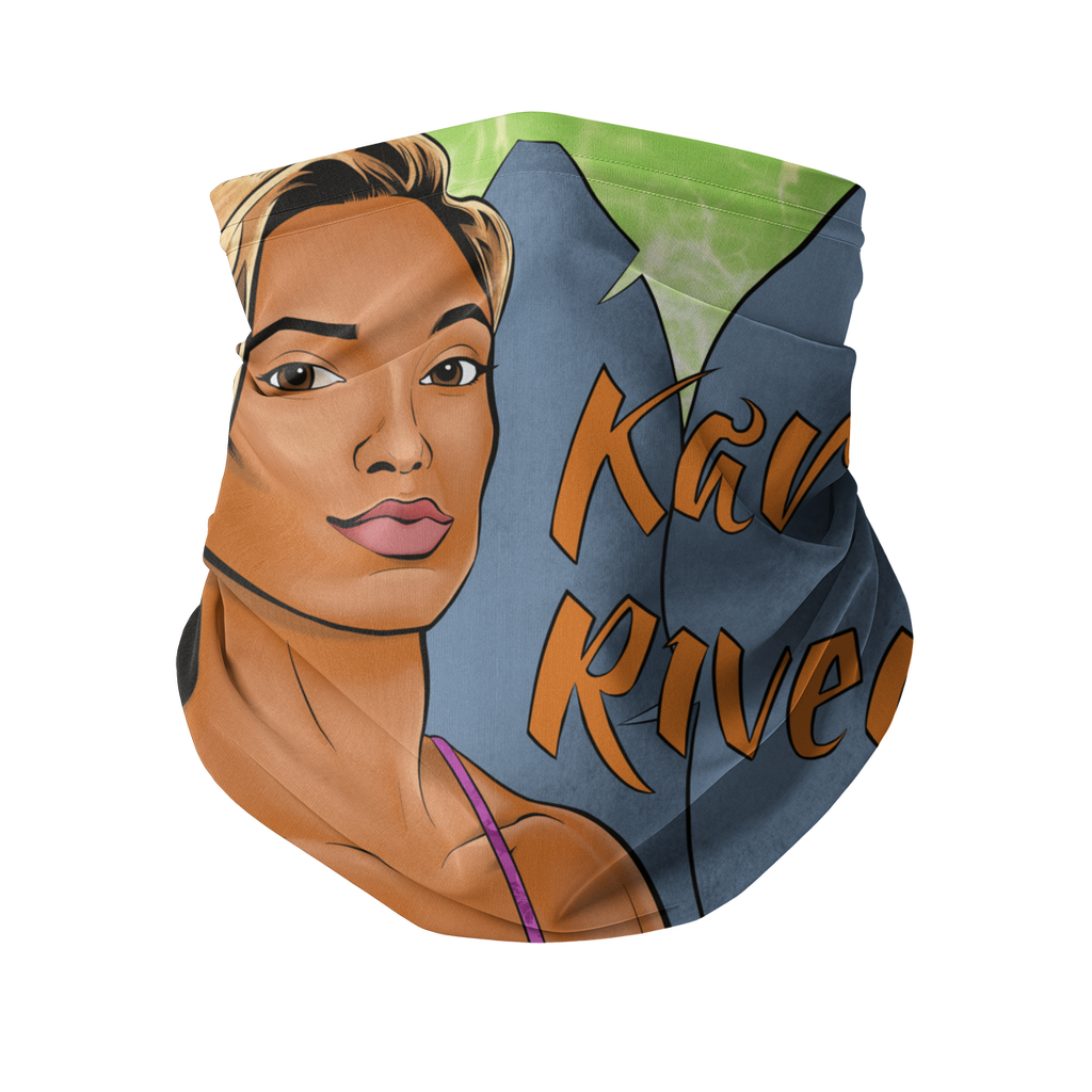 Karissa Rivera (USA) "Portrait" Neck Gaiter