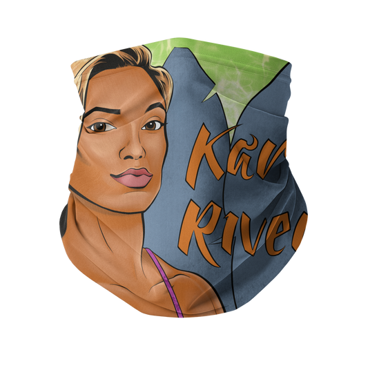 Karissa Rivera (USA) "Portrait" Neck Gaiter