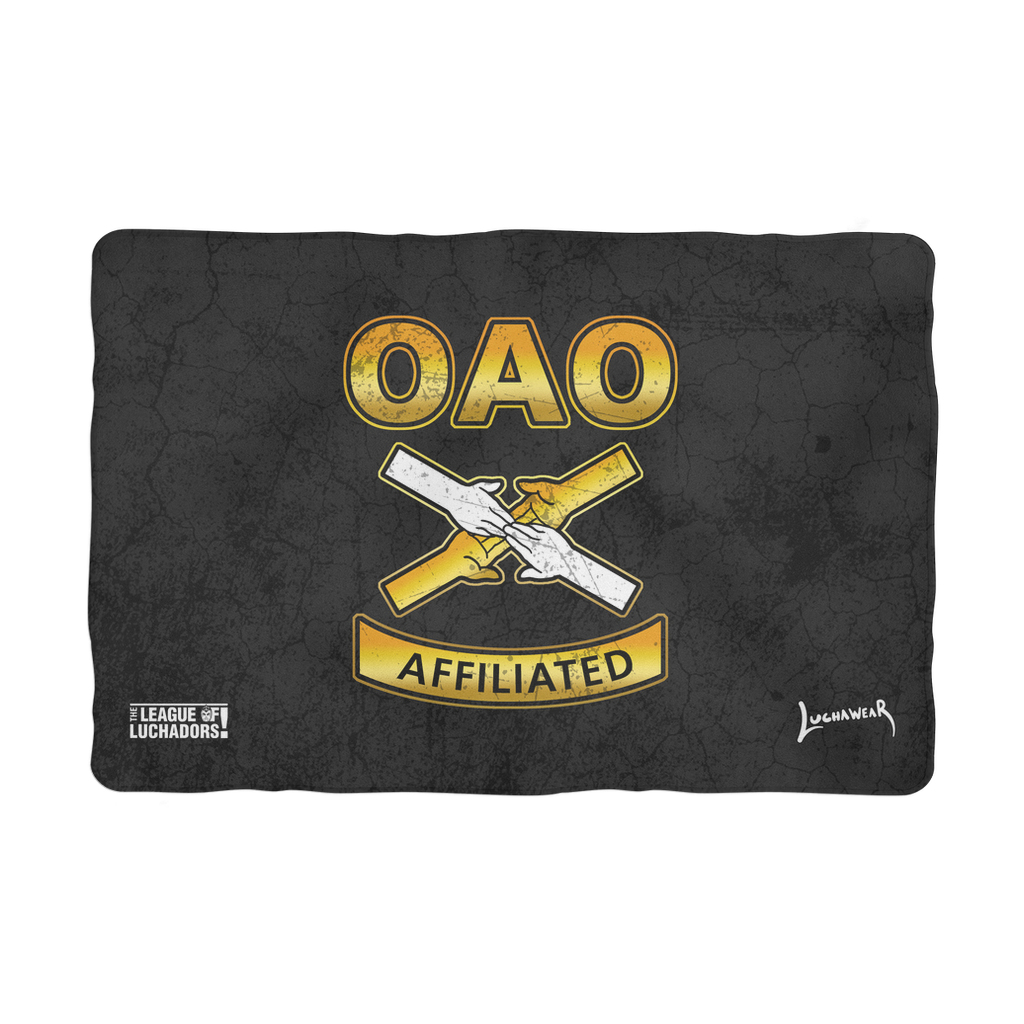 Over All Obstacles (USA) "Coat of Arms"  Pet Blanket