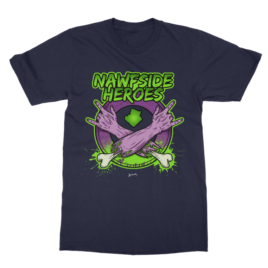 Nawfside Heroes (USA) "Coat of Arms" Unisex Classic Tee