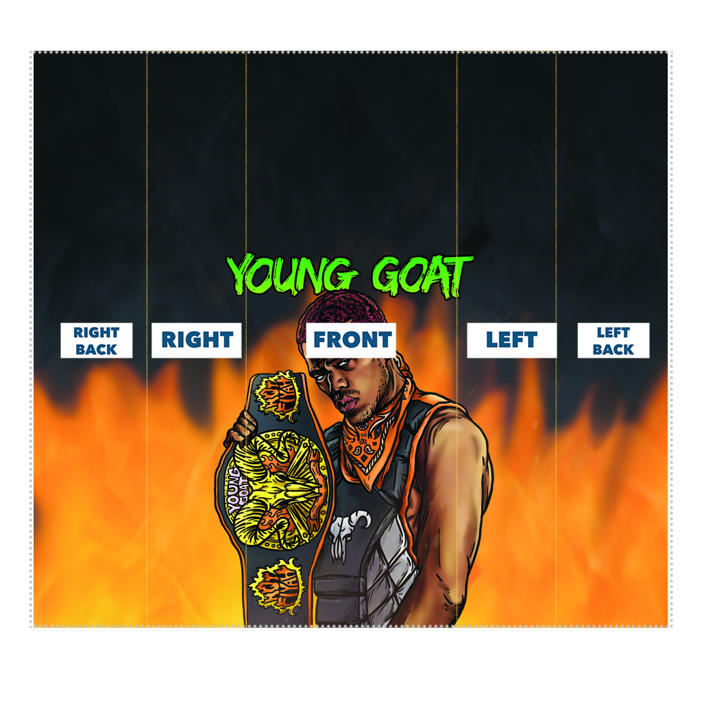 Myron Reed (USA) "Young Goat" Neck Gaiter