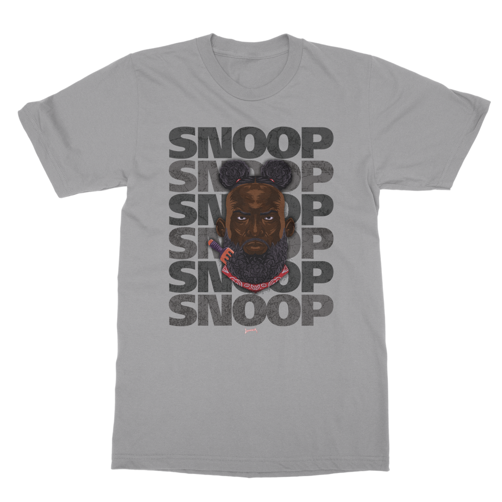 Snoop Strikes (USA) "SNOOP" Unisex Heavy Cotton Tee