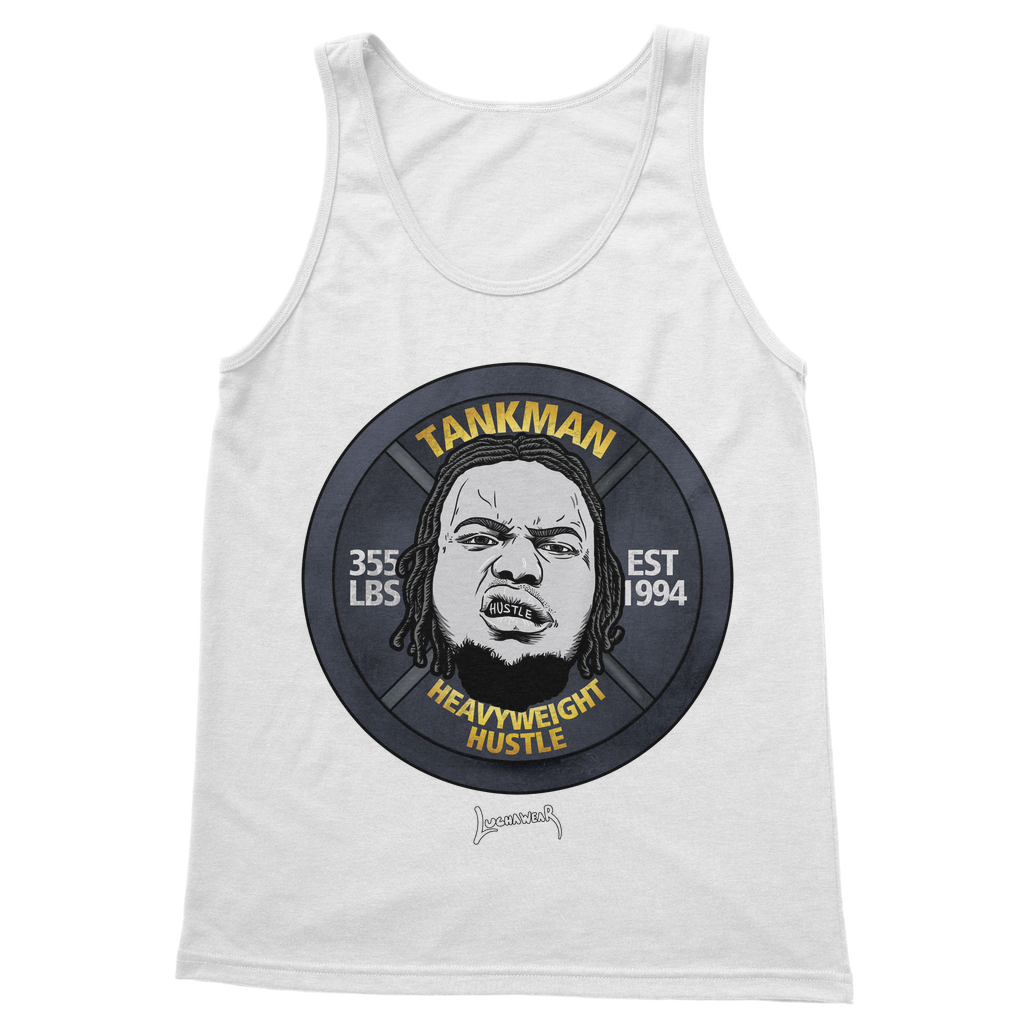 Calvin Tankman (USA) "Heavyweight Hustle" Classic Vest Top