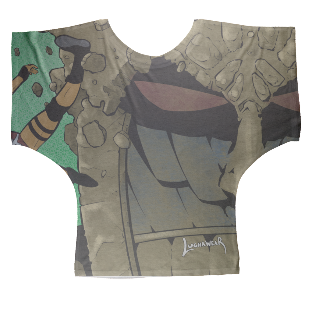 Zeda Zhang (USA) "Kick" Women's Wear Batwing Top