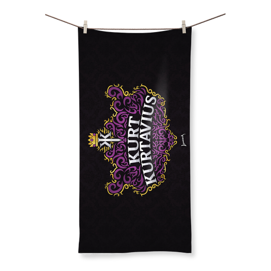 Kurt Kurtavious (USA) "Royalty " Home and Beach Towel