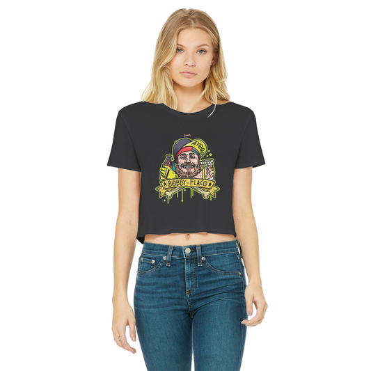 Bobby Flaco (USA) "My Salsa" Women's Wear Crop Top