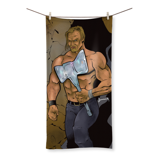 Alex Hammerstone (USA) "Stormbreaker" Home and Beach Towel