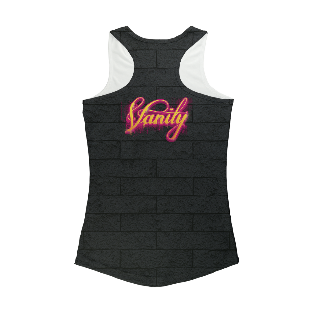 Vanity (USA) "Graffiti Portrait" Women's Activewear Tank Top