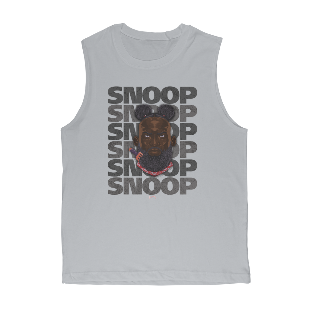 Snoop Strikes (USA) SNOOP Muscle Tank Top