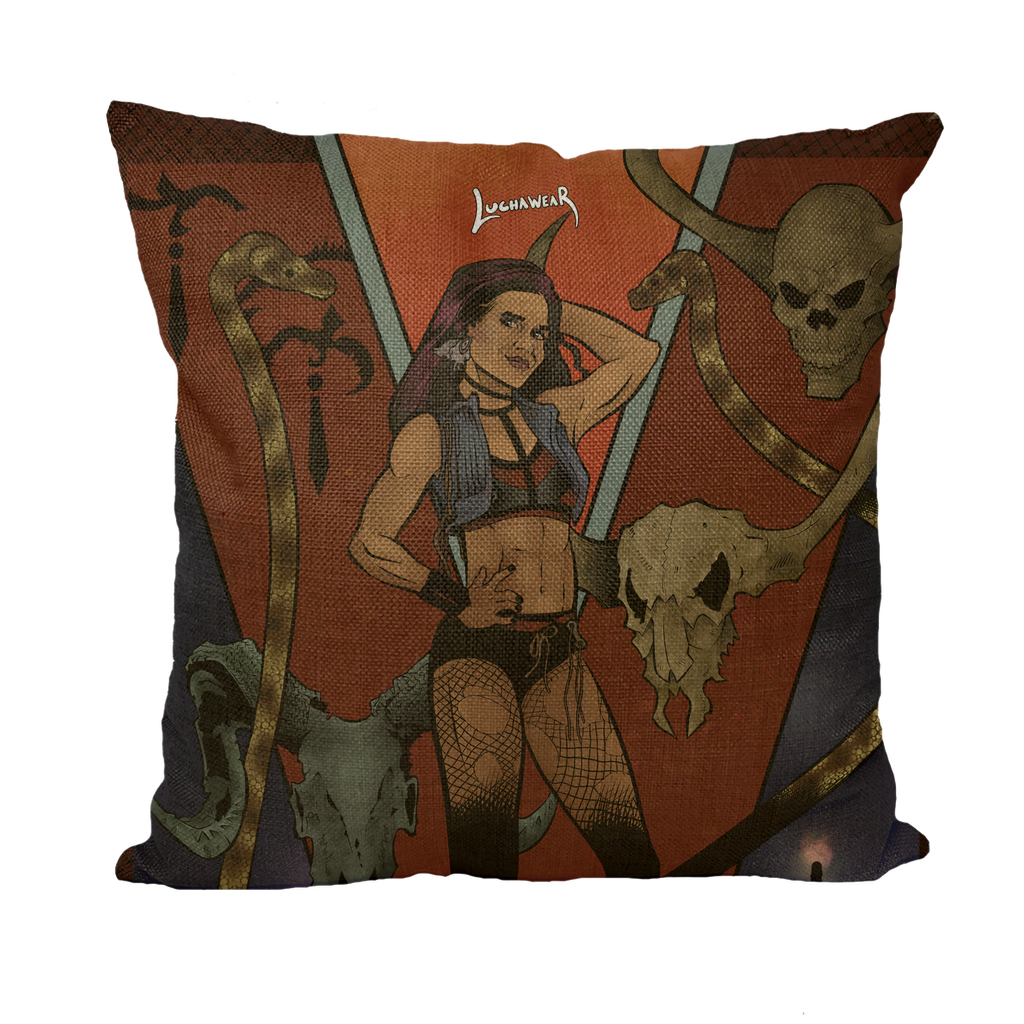 Vita Vonstarr (USA) "Killerr" Throw Pillow