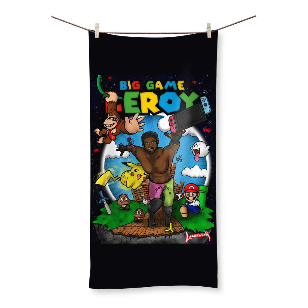 Get your game on! (USA) "Leroy Green" Home and Beach Towel