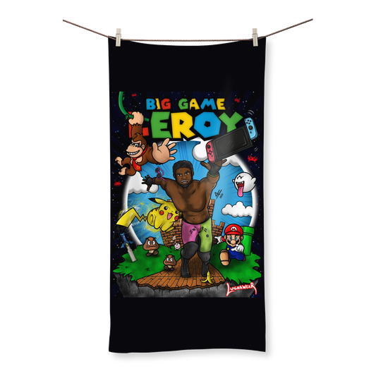 Get your game on! (USA) "Leroy Green" Home and Beach Towel