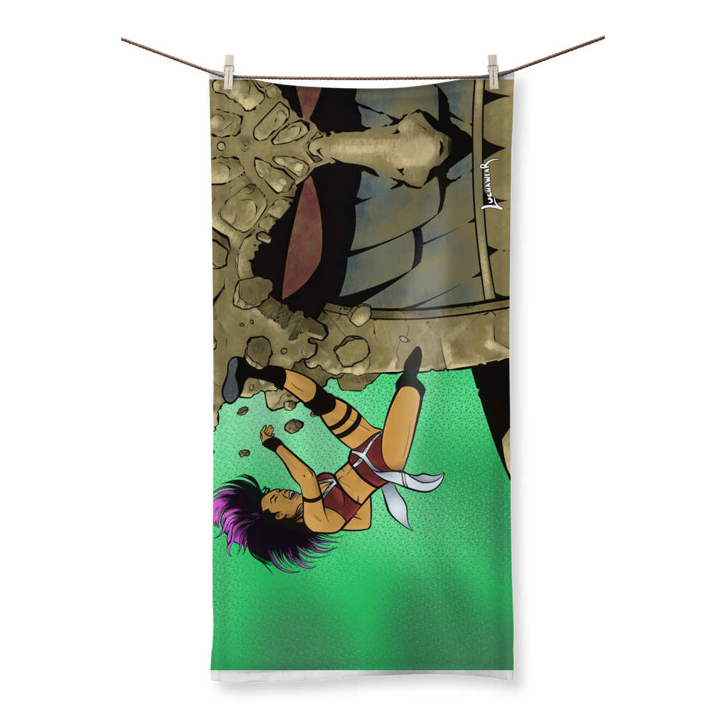 Zeda Zhang (USA) "Kick" Home and Beach Towel