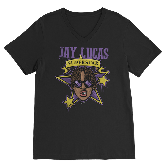 Jay Lucas (USA) "Superstar" V Neck Tee