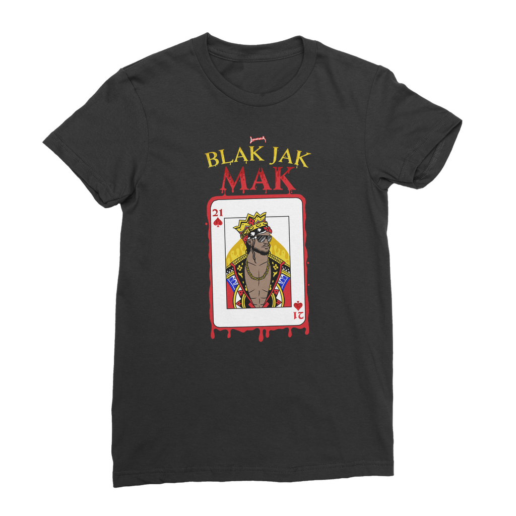 Blak Jak Mak (USA) "King" Premium Jersey Women's WearTee