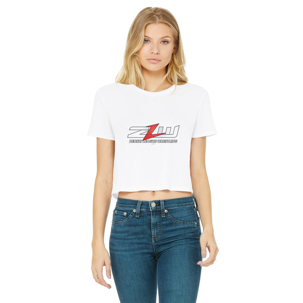 Zenshi League Wrestling (USA) Women's Wear Crop Top