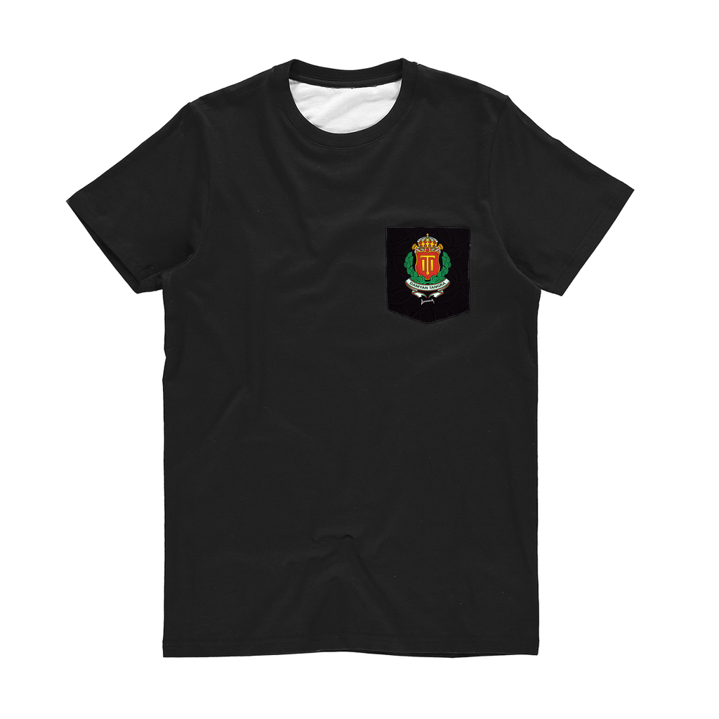 Damyan Tangra (BGR) Coat of Arms Unisex Pocket Tee