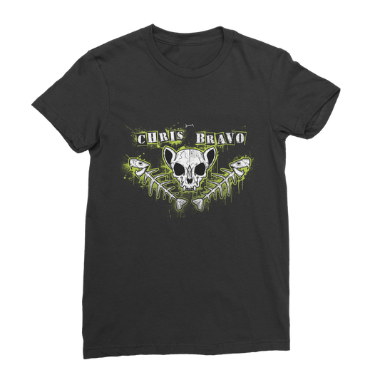 Chris Bravo (BOL) "Fish Bonez" Women's Wear T-Shirt