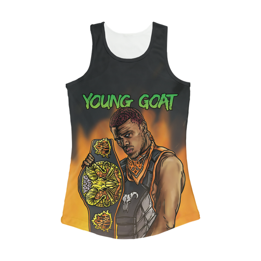 Myron Reed (USA) "Young Goat" Women's Activewear Tank Top
