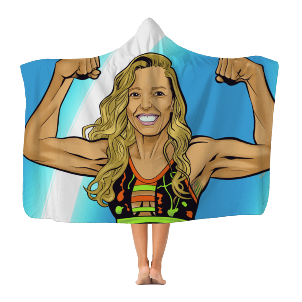 Dani Mo (USA) "Muscles" Hooded Blanket