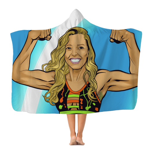 Dani Mo (USA) "Muscles" Hooded Blanket