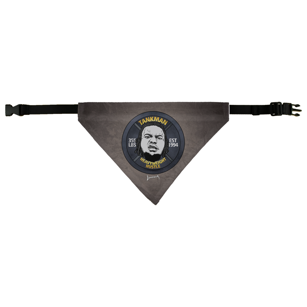 Calvin Tankman (USA) "Heavyweight Hustle" Doggie/ Pet Bandana