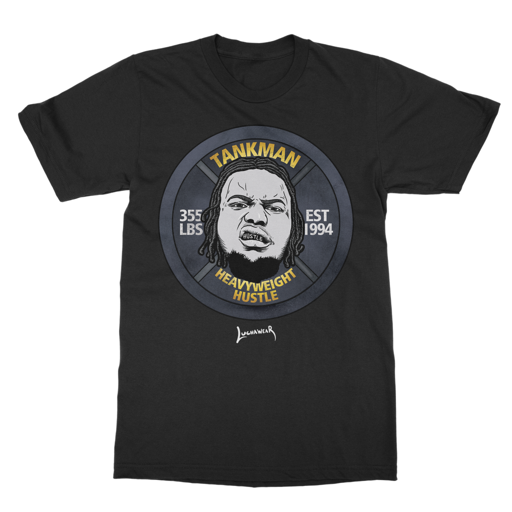 Calvin Tankman (USA) "Heavyweight Hustle" Unisex Heavy Cotton Tee