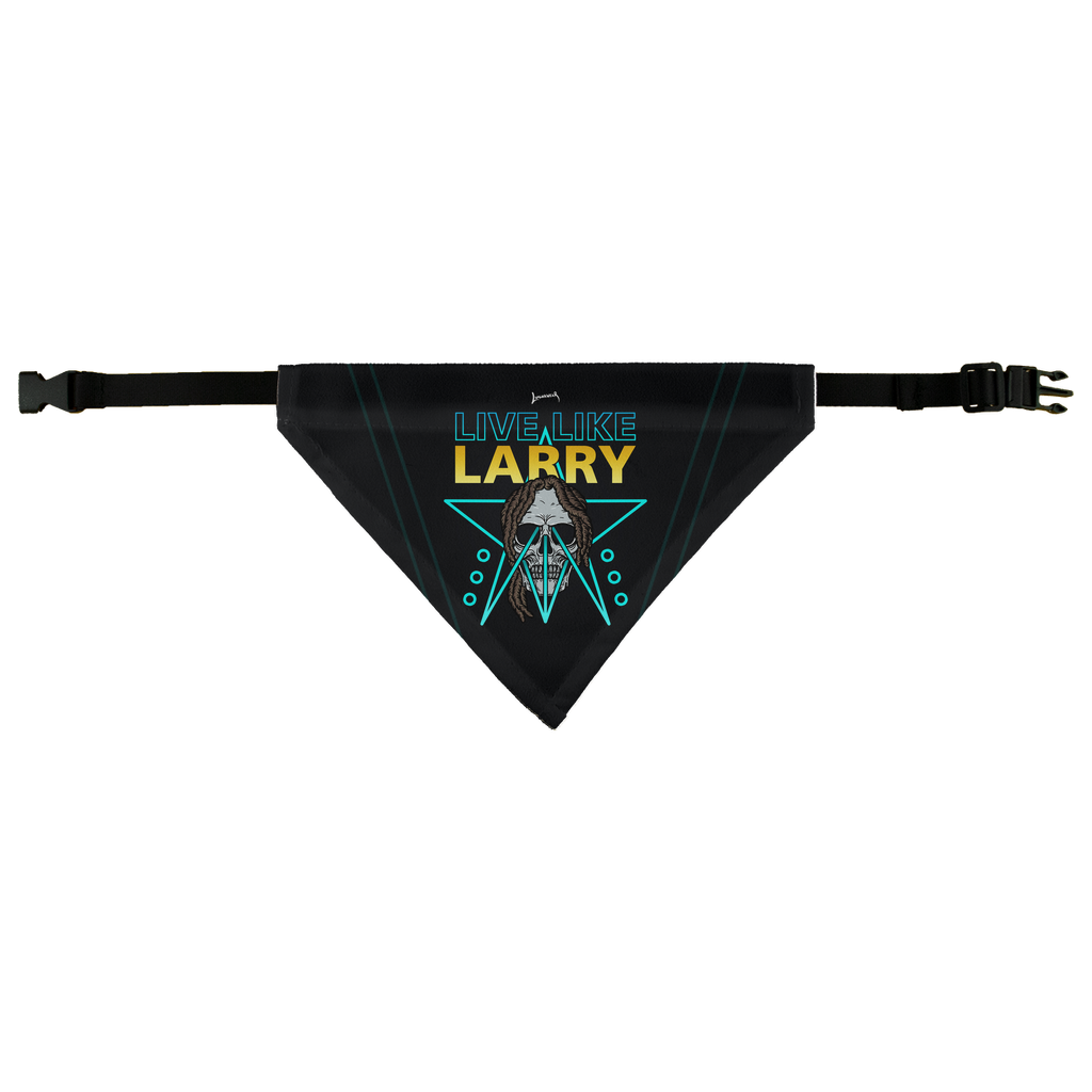 Larry Lazard (USA) "Live Like Larry" Doggie/ Pet Bandana