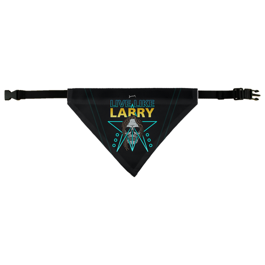 Larry Lazard (USA) "Live Like Larry" Doggie/ Pet Bandana