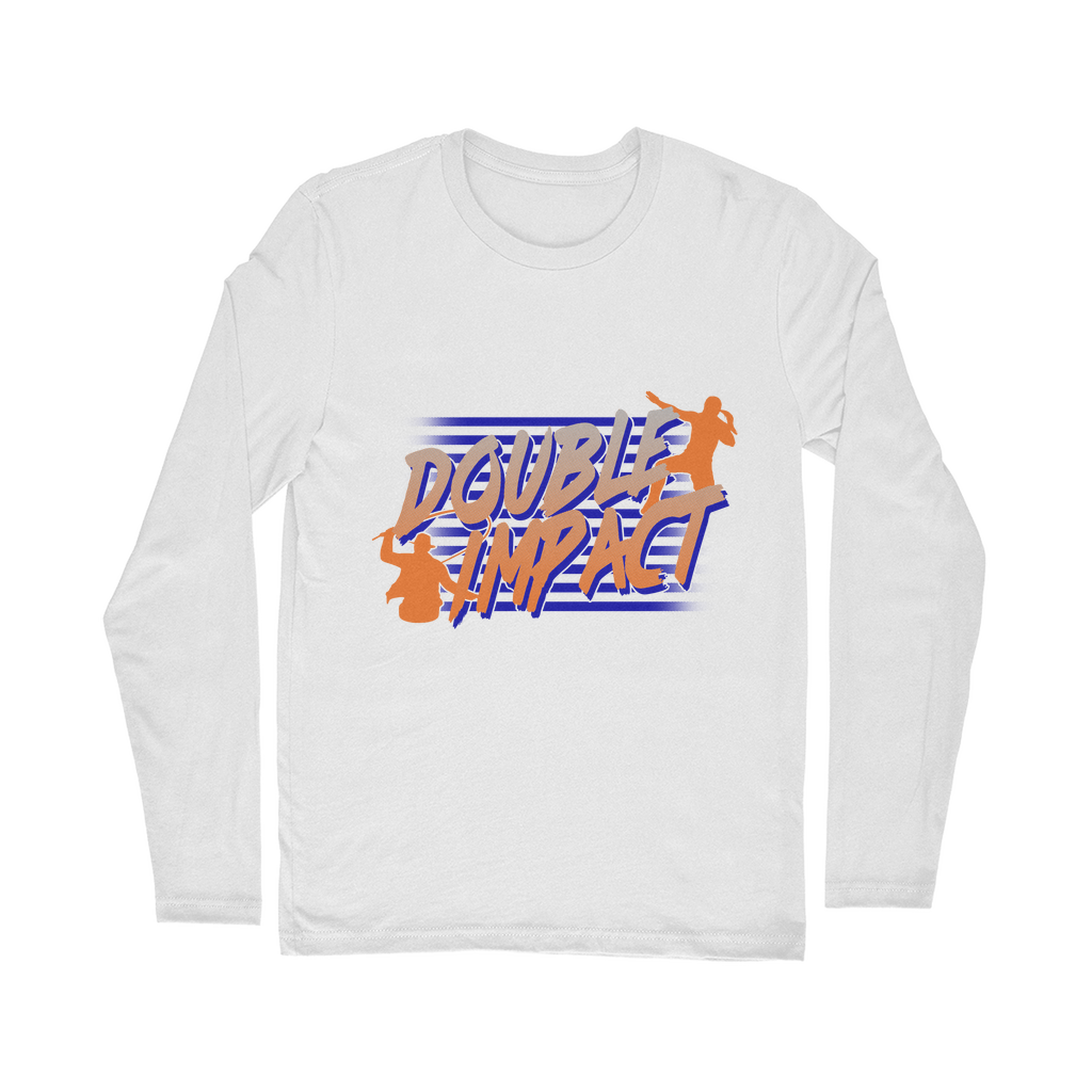 Double Impact (USA) "Logo" Unisex Long Sleeve Tee