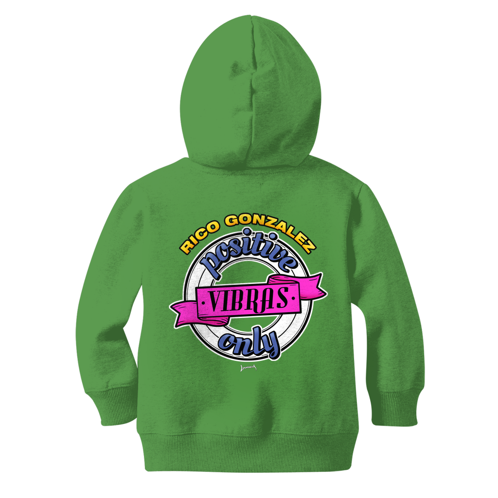 Rico Gonzalez (MEX) "Positive Vibras" Youthwear Zip Hoodie