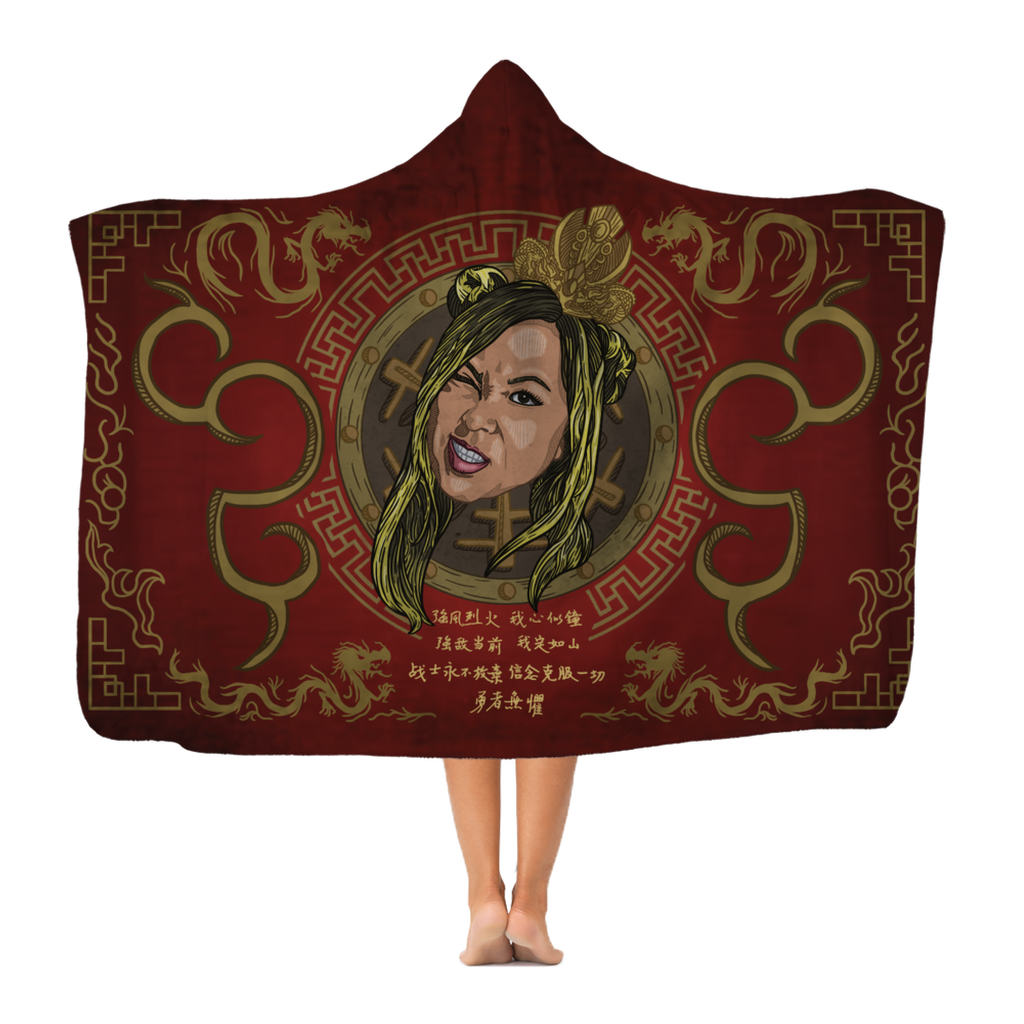 Zeda Zhang (USA) "Tradition" Hooded Blanket
