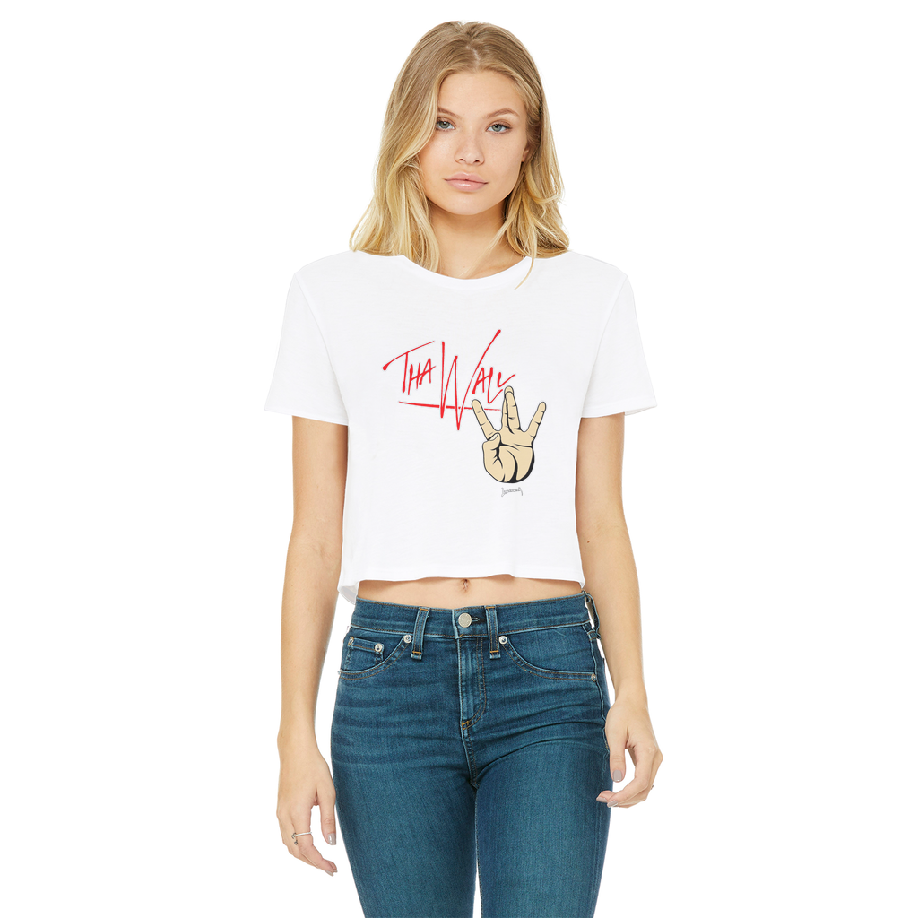 Big W (USA) "The Wall" Women's Wear Crop Top
